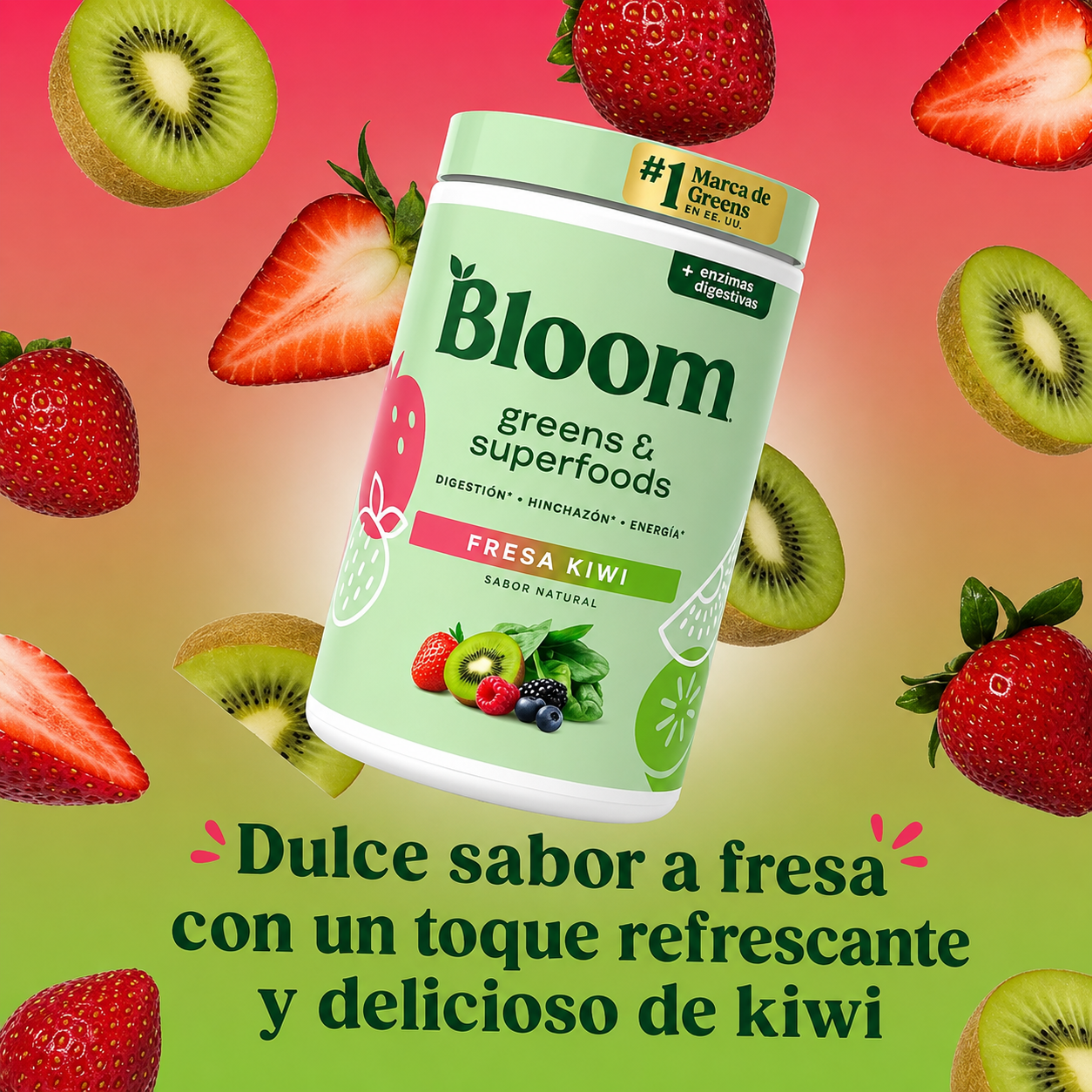 Bloom Greens & Superfoods / Menos Hinchazón Mas Energía Natural