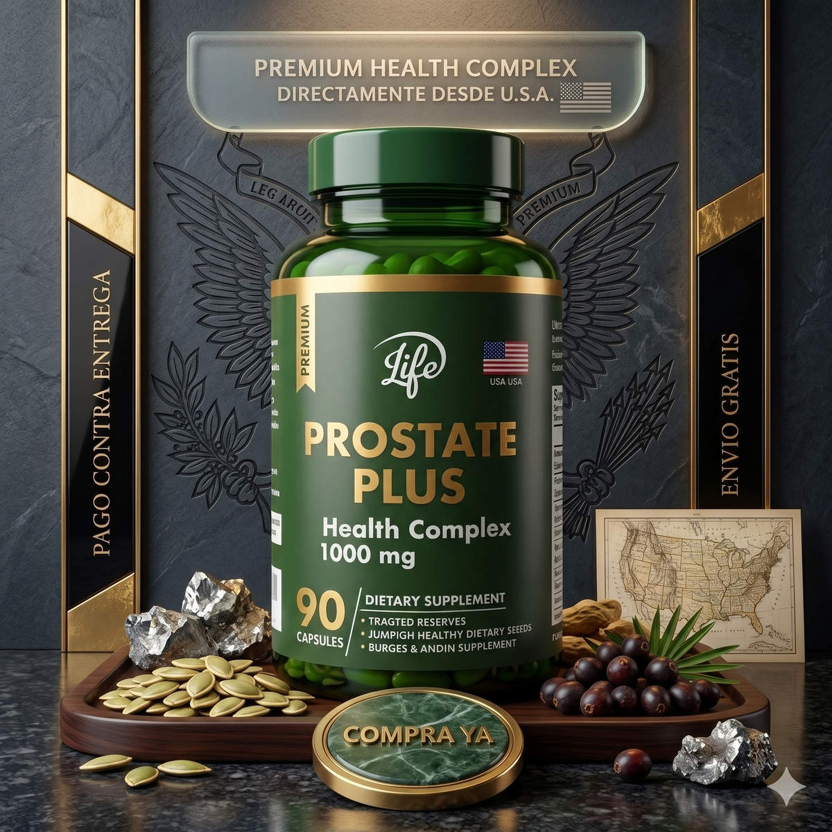 Prostate Plus Gold™ / Vitalidad y bienestar masculino después de los 40