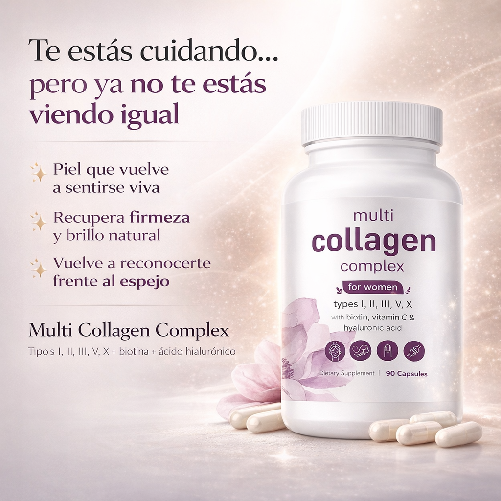 Colágeno Belleza Viva™ 5 Tipos – 90 cápsulas