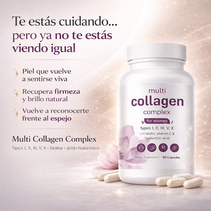 Colágeno Belleza Viva™ 5 Tipos – 90 cápsulas