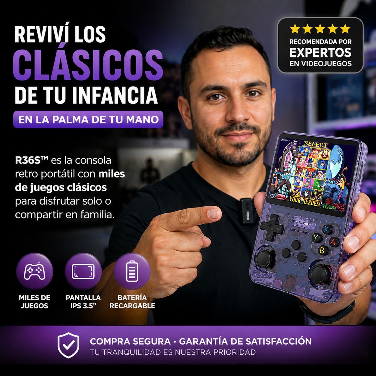 RETRO GAME PRO™ Los juegos que marcaron tu infancia, vuelven a tus manos.