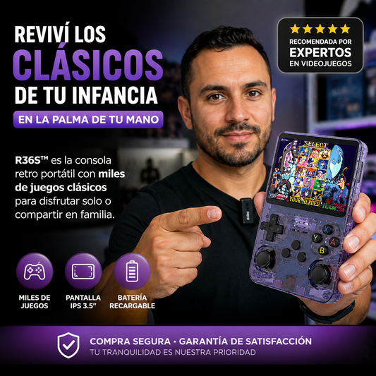 RETRO GAME PRO™ Los juegos que marcaron tu infancia, vuelven a tus manos.