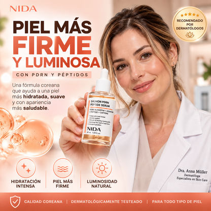 SERUM DERMA GLOW PDRN™ Hidratación, firmeza y luminosidad para una piel que se nota.