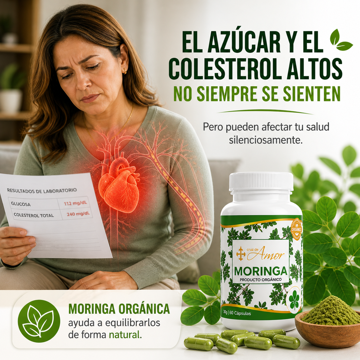Moringa Equilibrio™ Orgánica / 60 Capsulas