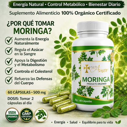 Moringa Equilibrio™ Orgánica / 60 Capsulas