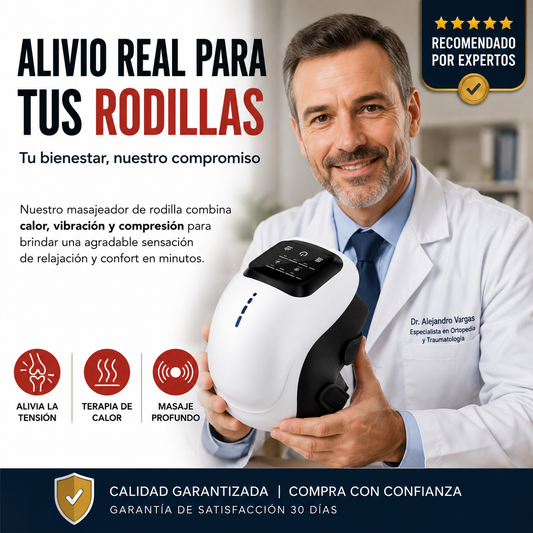RodiCare™ Masajeador Inteligente para aliviar el dolor de tus Rodillas