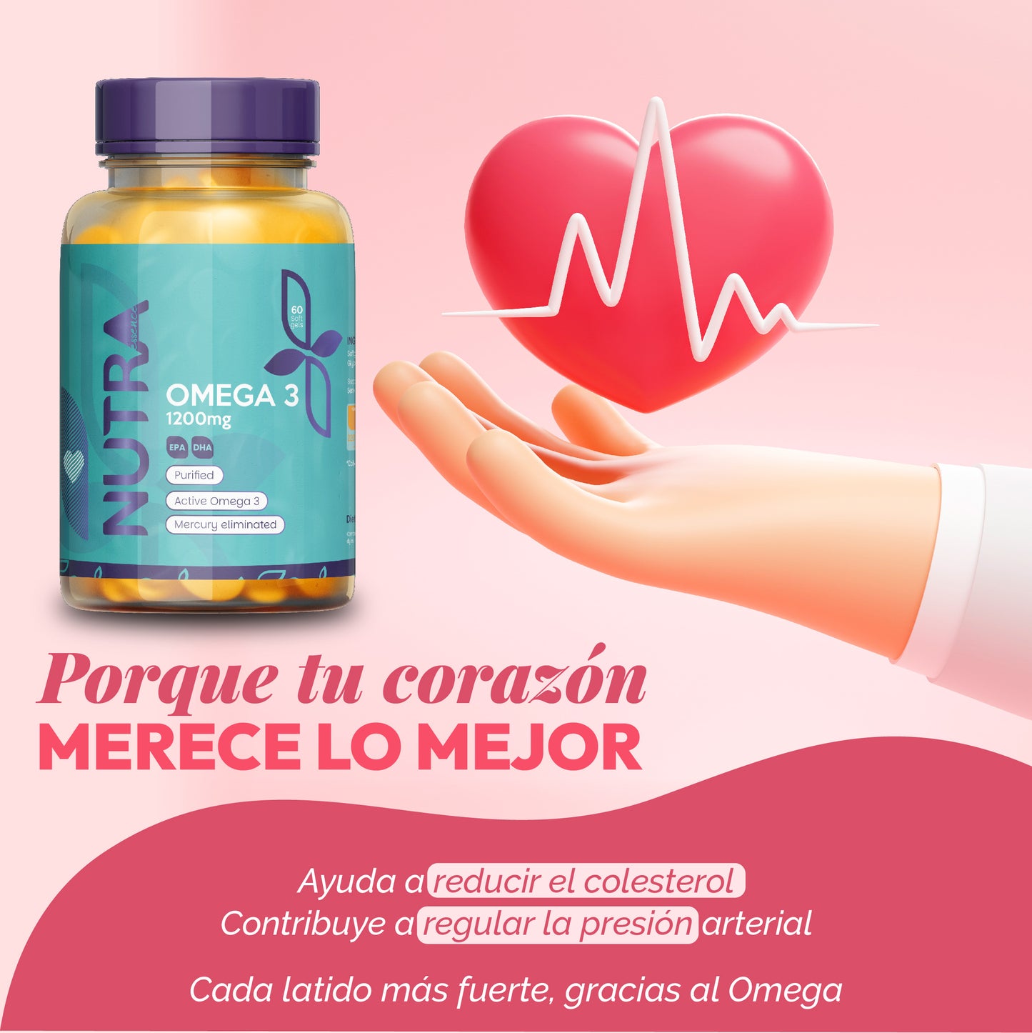 Triglicerid Control Omega™ / Libre de Mercurio