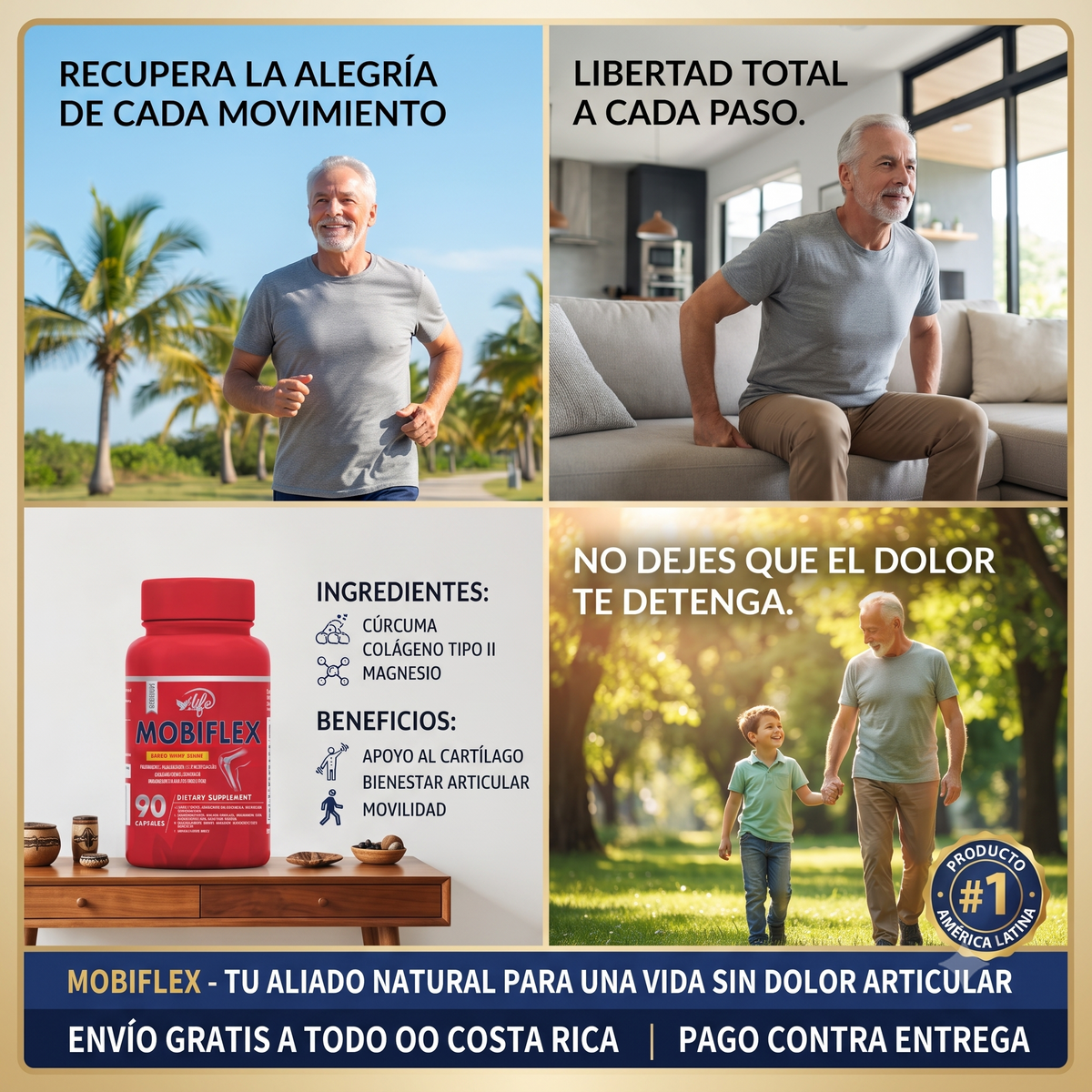 MOBIFLEX - REVOLUCIÓN EN MOVILIDAD ARTICULAR 90 CAPSULAS