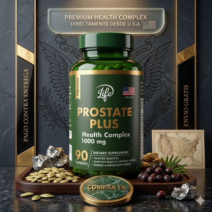 Prostate Plus Gold™ / Vitalidad y bienestar masculino después de los 40