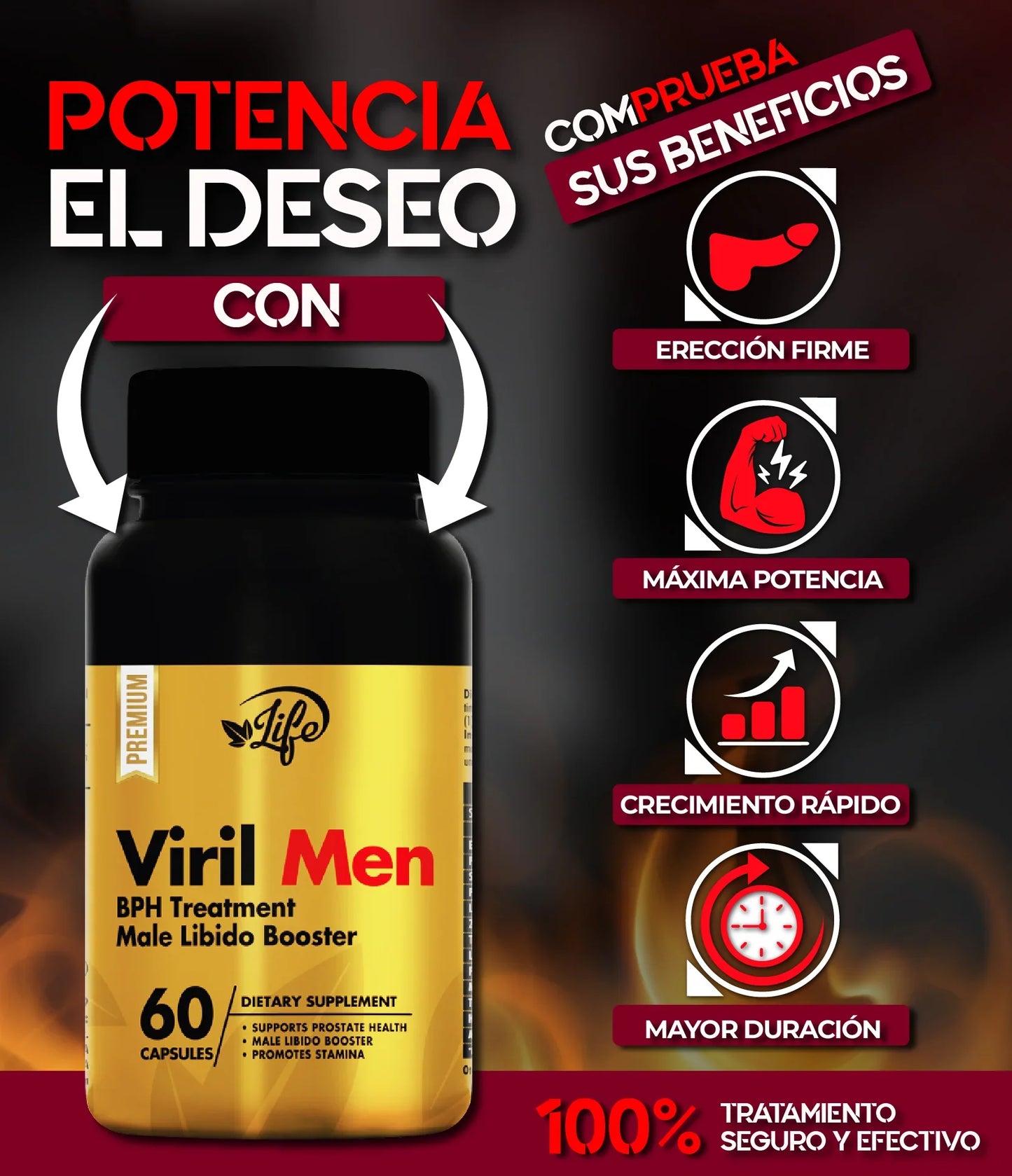 VIRILMEN™ GOLD / Vitalidad y Bienestar