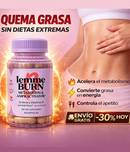 Lemme Burn® – Suplemento para acelerar el metabolismo y quema de grasa abdominal